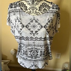 Forever 21 Boxy Tunic Top Size Large